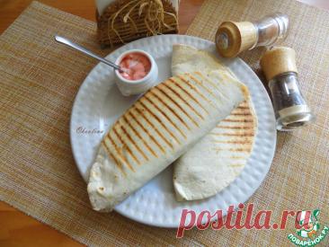 Тортилья с начинкой Кулинарный рецепт