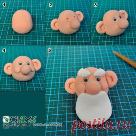 МК по лепке ддеда Мороза