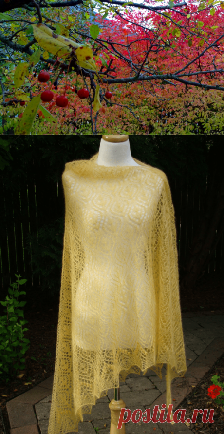 shawl Rosemari (шаль)