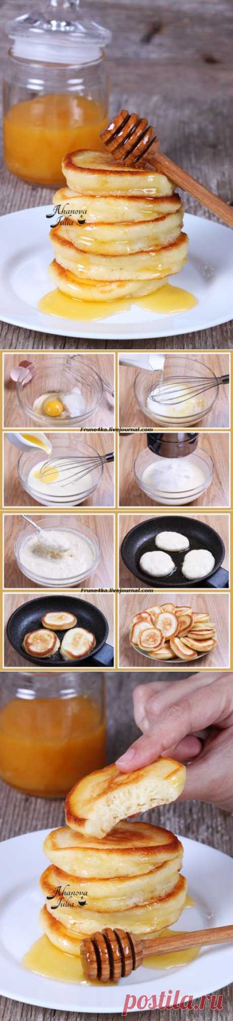Самый лучший рецепт пышных оладьев.