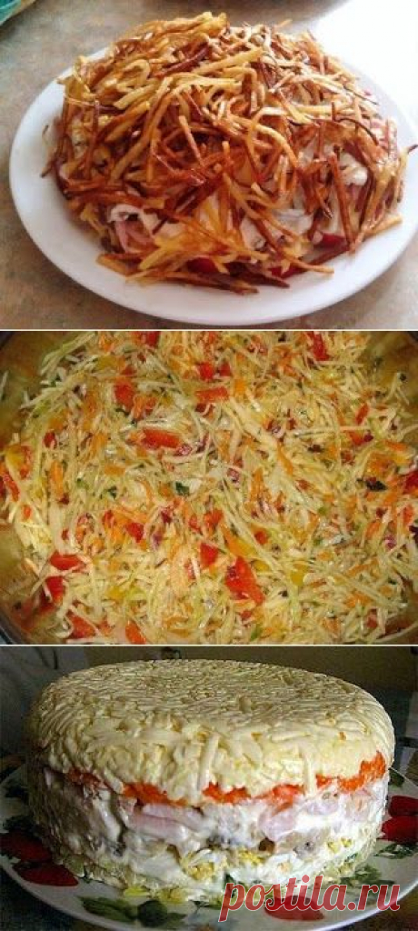 Лучшие кулинарные рецепты: Салаты