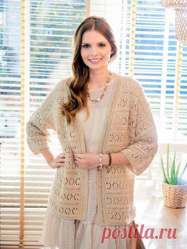 Модно, женственно и стильно! 4 вязаных жакета с подробным описанием | Вязание с Paradosik_Handmade | Дзен