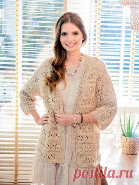 Модно, женственно и стильно! 4 вязаных жакета с подробным описанием | Вязание с Paradosik_Handmade | Дзен