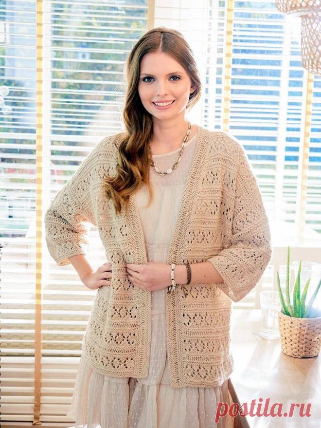 Модно, женственно и стильно! 4 вязаных жакета с подробным описанием | Вязание с Paradosik_Handmade | Дзен