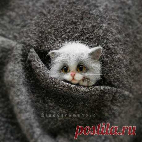 Прелестные крошечные войлочные животные