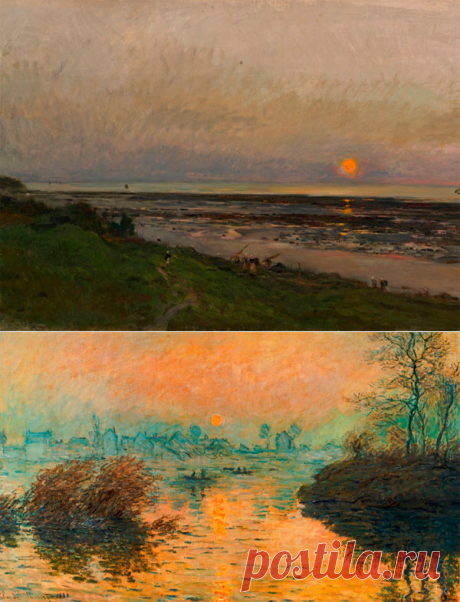 28 картин из экспозиции выставки «Inspiring Impressionism: Daubigny, Monet and Van Gogh»