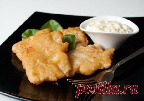 Рыба,жареная в кляре