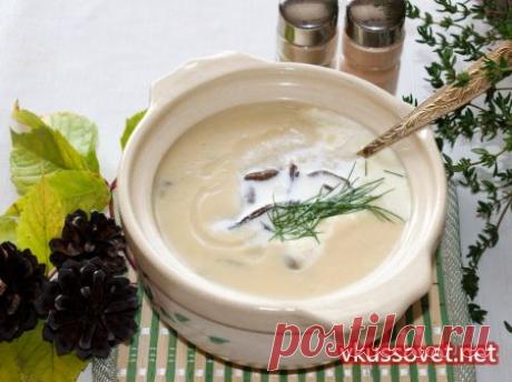 Суп – пюре из сушеных грибов