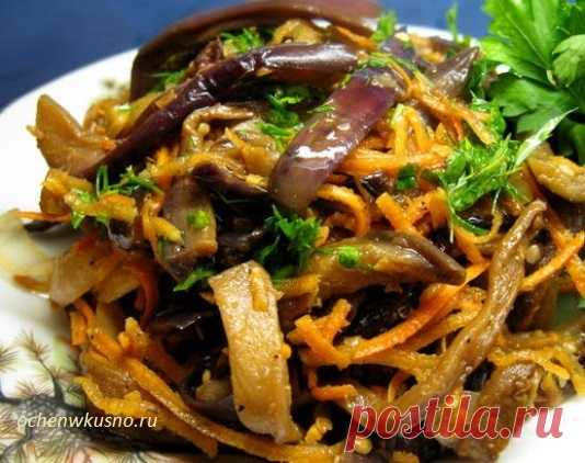 Баклажаны с телятиной по-корейски | Готовим вкусно и по-домашнему