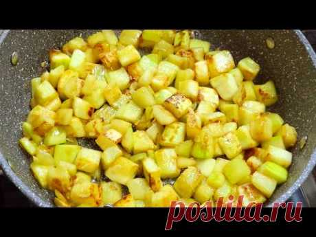 Такие КАБАЧКИ готовлю все Лето! 10 Минут и готово! До чего же ВКУСНО! Быстрый Рецепт из Кабачков