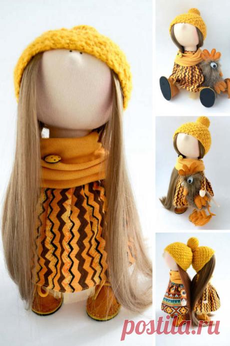 Tilda doll Interior doll Bambole Puppen Rag by AnnKirillartPlace
