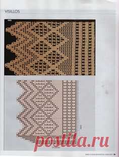 Crochet Knitting Handicraft: Crochet edges
