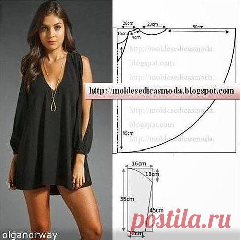 7 простейших выкроек. Все гениальное - просто! Готовим обновки к праздникам... Доступно даже начинающим!