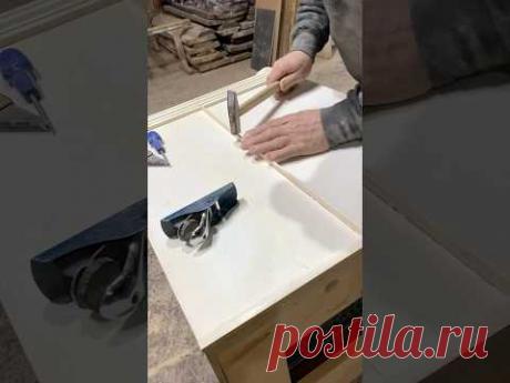 Woodworking Skills and Tips. Filling Cracks in Wood #shorts #diy