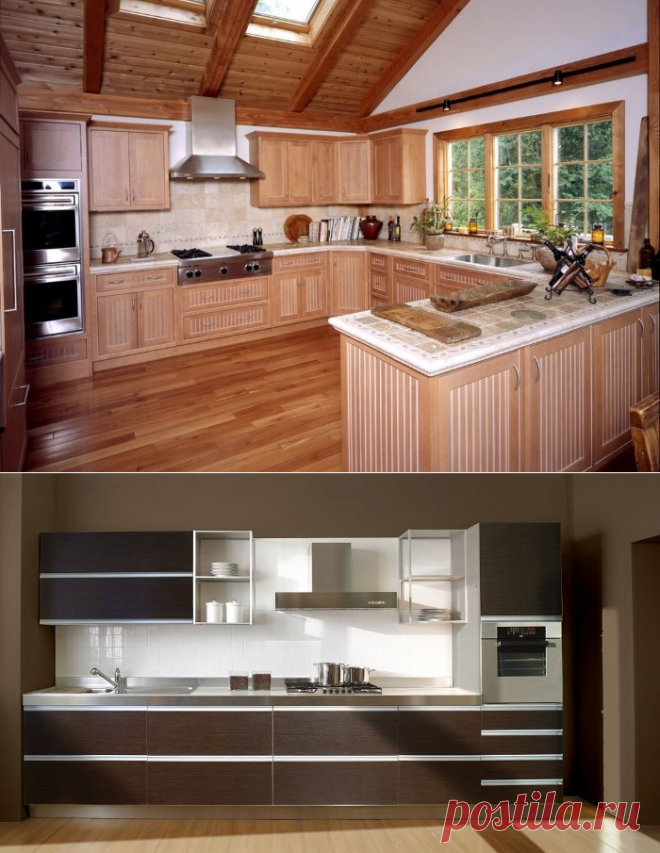 Большая кухня: планировка просторной кухни и ее освещение