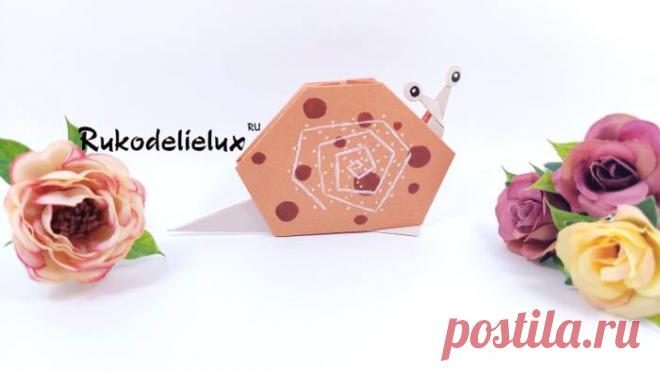 Оригами улитка из бумаги: как поэтапно сделать поделку для детей