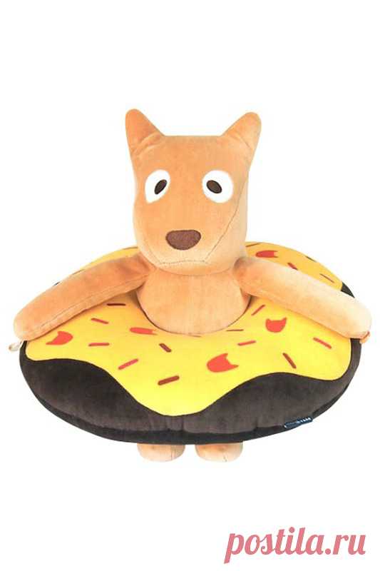 Купить Подушка на стул под спину Pets@work 15242 ОРАНЖЕВЫЙ, БЕЖЕВЫЙ со скидкой в интернет-магазине kupivip.ru - распродажа