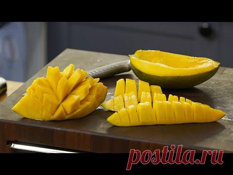 Как чистить и резать манго