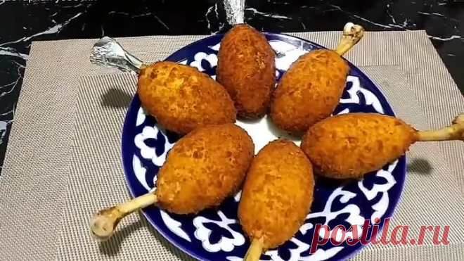 Вкуснейшие хрустящие куриные ножки