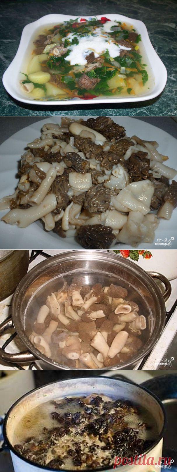 из сморчков - пошаговый кулинарный рецепт на Повар.ру