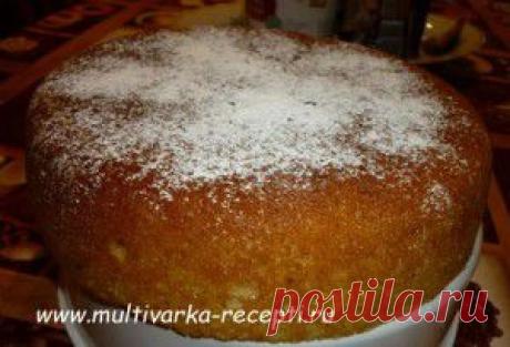 Лимонный пирог в мультиварке |