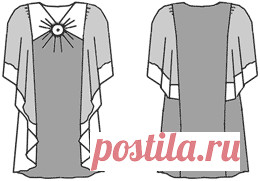 Пример моделирования сарафана на основе платья прилегающего силуэта