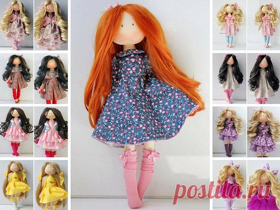 Poupée Art doll Puppen Gift for her Soft doll Rag doll Tilda doll Fabric doll Muñecas Blue doll Panenka Cloth doll Handmade doll by Olesya Poupée Art doll Puppen Gift for her Soft doll Rag doll Tilda doll Fabric doll Muñecas Blue doll Panenka Cloth doll Handmade doll by Olesya __________________________________________________________________________________________   Hello, dear visitors!  This is handmade textile doll created by Master Olesya N. (Russia). All dolls state...