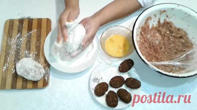Мясные котлеты по-Аджарски (котлеты Сациви)
