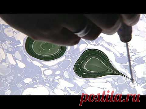 Марморирование или ebru. Рисование по воде | www.hm-school.ru