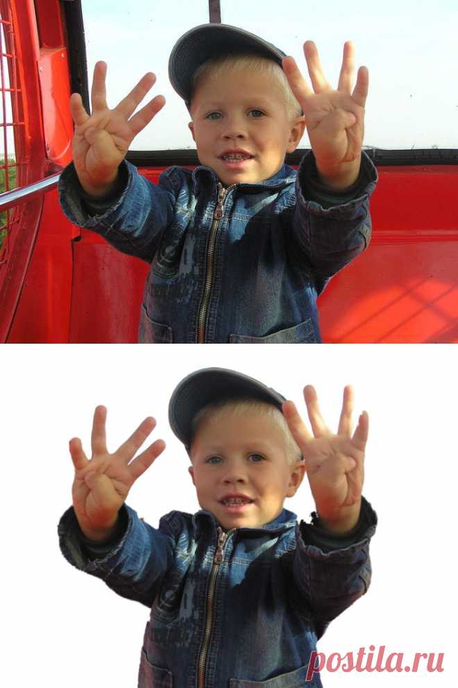 Как легко и быстро удалить фон с фотографии онлайн..