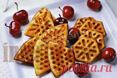 Лимонные вафли рецепт с фото - 1000.menu