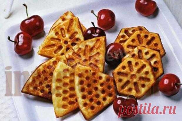 Лимонные вафли рецепт с фото - 1000.menu