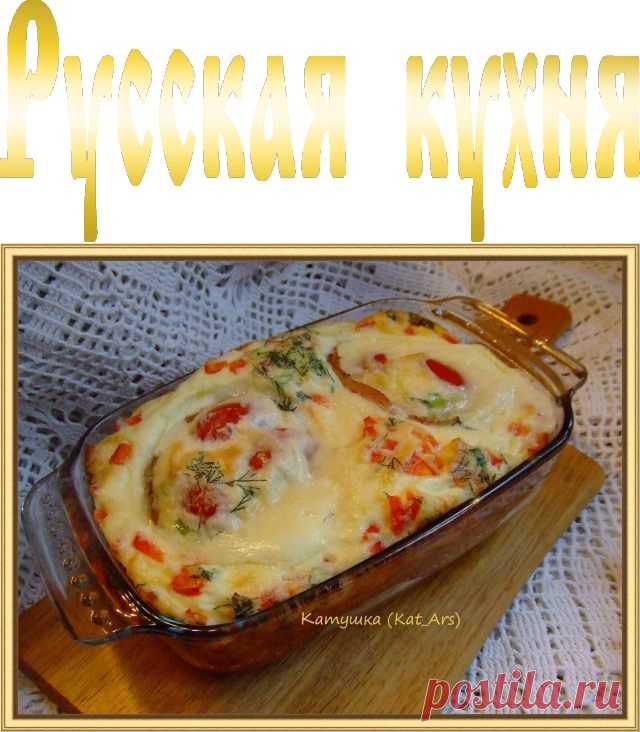 Омлет на завтрак из духовки