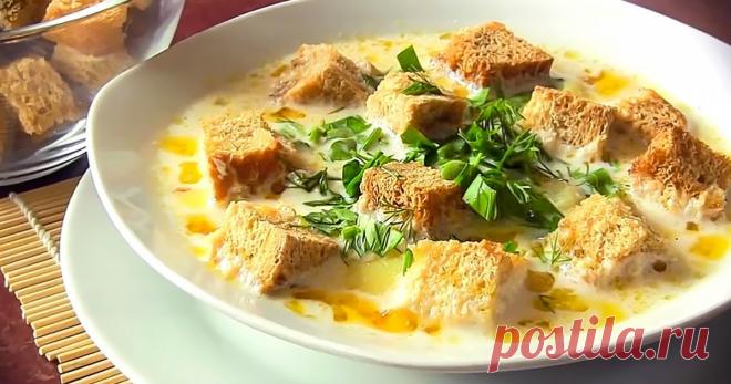 Сырный супчик на скорую руку