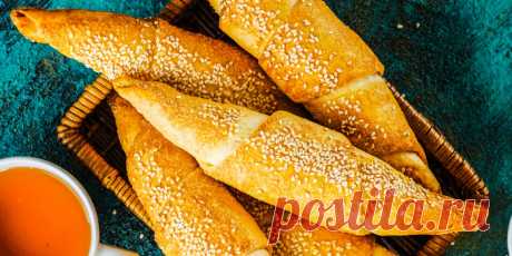 РОГАЛИК С ТВОРОГОМ