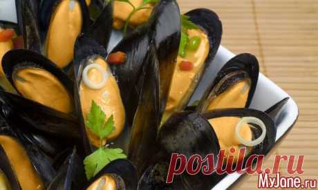 Оригинальные блюда с рыбой и морепродуктами - морепродукты, рецепты, морской гребешок, креветки
