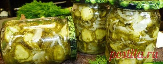 Салат Нежинский из огурцов на зиму - 5 рецептов с фото пошагово