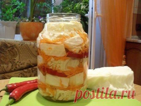 КУЛИНАРИЯ &gt;ВКУСНЕЙШАЯ МАРИНОВАННАЯ КАПУСТА