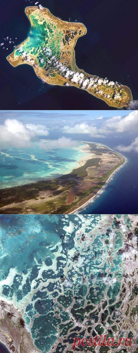 Где находится самый крупный в мире атолл?