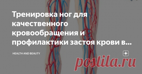 Тренировка ног для качественного кровообращения и профилактики застоя крови в венах после 50 лет. Отсутствие должной физической нагрузки на ноги может стать причиной нарушения оттока крови от нижних конечностей, что может привести не только к варикозному расширению вен, но и таким заболеваниям, как тромбозы и тромбофлебиты.
Если вы хотите сохранить здоровье ног, вам просто необходимо тренировать ноги. Упражнения позволяют улучшить кровообращение, позволяют тренировать сосуды и укрепляют всю