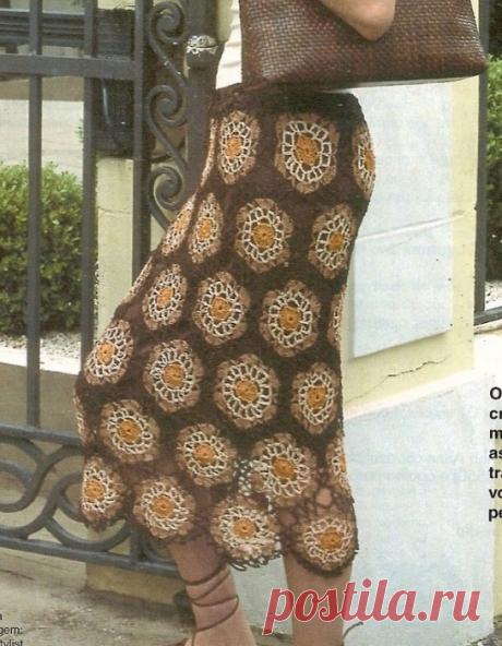 Юбка мотивами