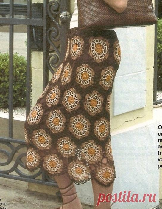 Юбка мотивами