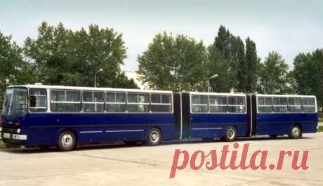 Самый длинный Ikarus: как венгры сделали трёхсекционный автобус
