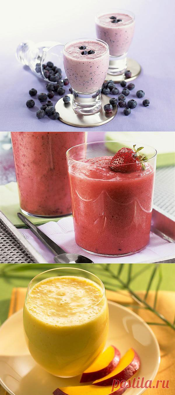 20 рецептов вкуснейших и полезнейших смузи | Изюминки