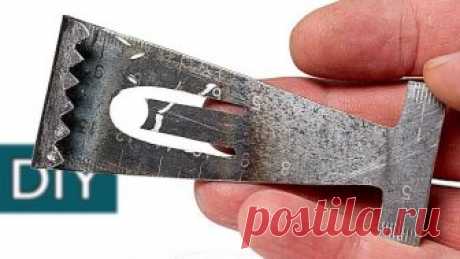 самоделка, которая перевернет ваше представление о крепеже 

https://www.youtube.com/watch?v=2oRvBMvQAqkисточник
