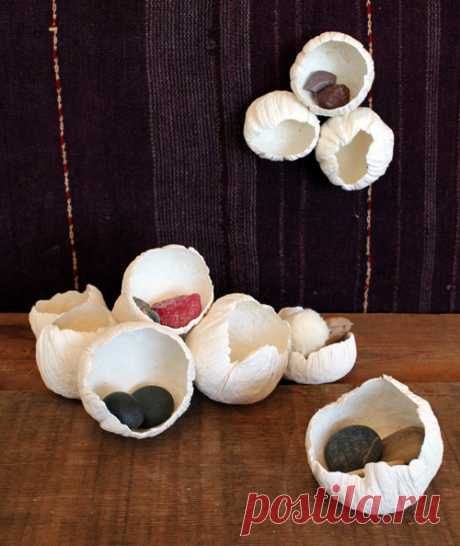 Diy project: бумажные глина barnacles - Дизайн * Губка