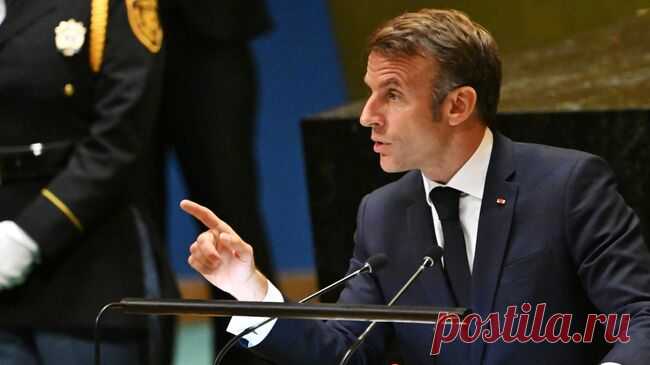 Макрон выступил с новым предложением по сектору Газа