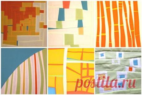 Импровизация лоскутное-уроки | зашивают