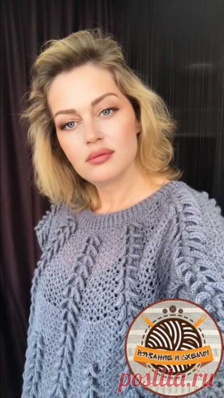 Здравствуйте! 
Связано Alize Lana gold , узор называется "полёт бабочки". Мк узора есть в ВК.
