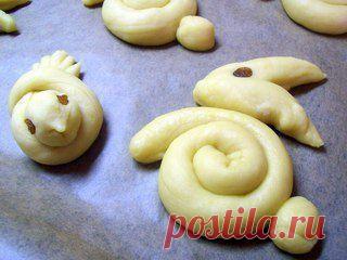 Вкусные пасхальные зайчики..